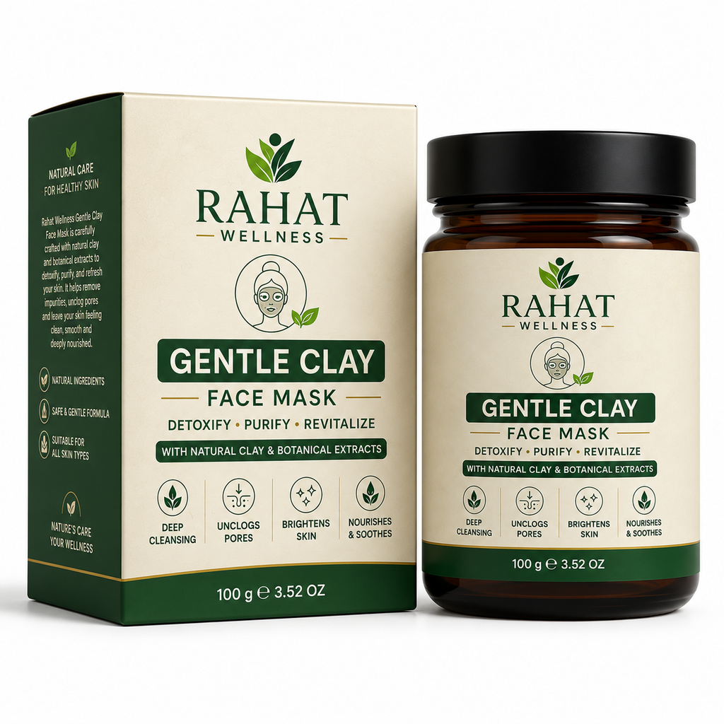 Rahat Wellness Gentle Clay Face Mask